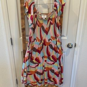 Torrid Multicolor Patterned Dress